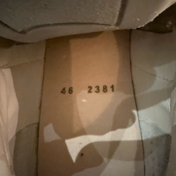 Golden Goose Men’s Stardan Low-Top Sneakers (White on White) - Men’s 13US/46EU - Picture 3 of 16